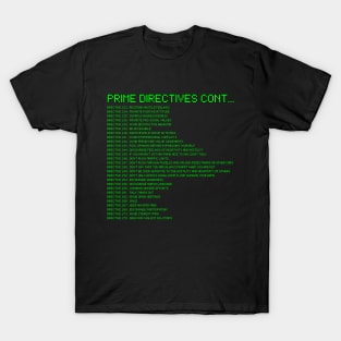 Prime Directives 4 T-Shirt